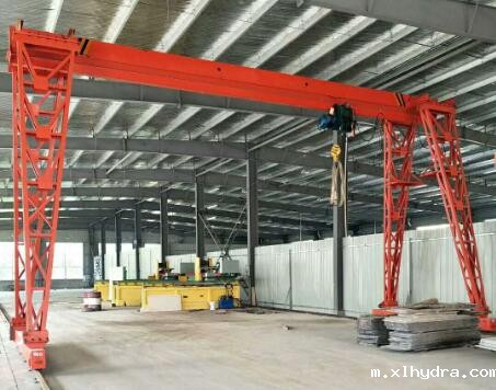 根据客户定制8吨龙门吊