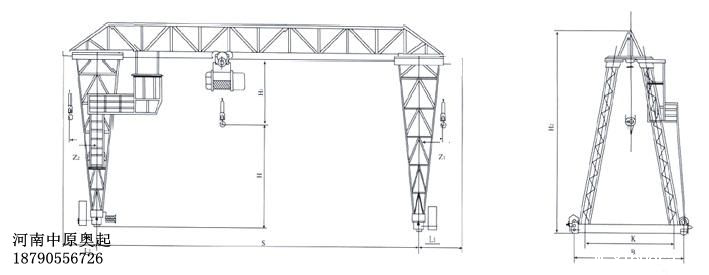 龙门吊结构图解
