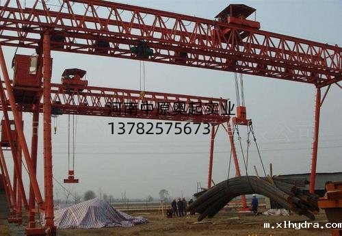 龙门吊承重梁垂直梁端柱计算