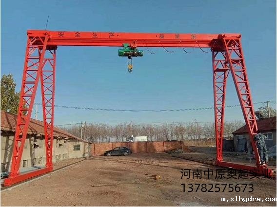 新起重机有固定的适应货物的时间